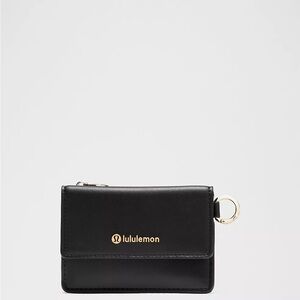LULULEMON ATHLETICA Black Card Holder Case